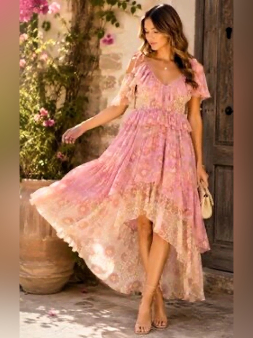MISA Los Angeles Flora Liv Dress Size XS NWT